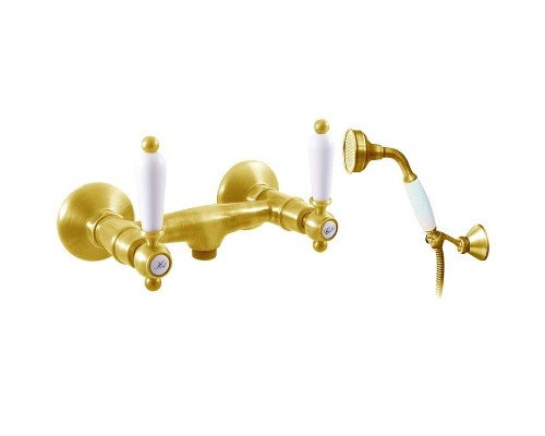 Смеситель для душа Rav Slezak Morava retro MK580.5/2Z Золото