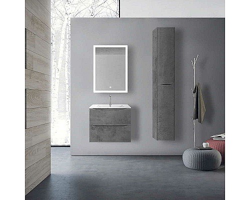 Тумба под раковину Vincea Mia 60 VMC-2MC600BT подвесная Beton