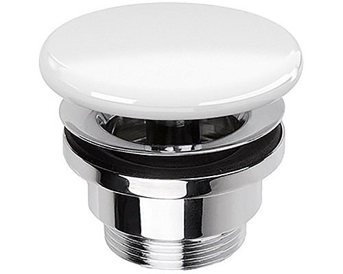 Донный клапан Simas PLCE bi click-clack Белый глянцевый