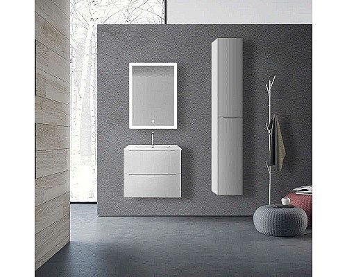 Тумба под раковину Vincea Mia 60 VMC-2MC600GW подвесная G.White