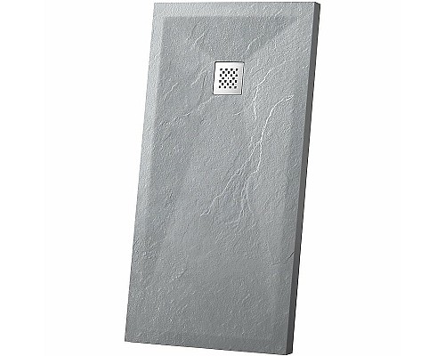 Душевой поддон из искусственного камня Vincea 130x90 VST-4SR9013G Серый