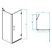 Душевой уголок RGW Passage PA-36B 80x120 41083682-014 профиль Черный стекло прозрачное