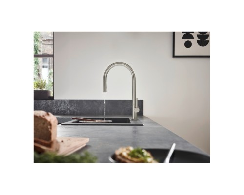 Смеситель Hansgrohe Talis однорычажный хром матовый