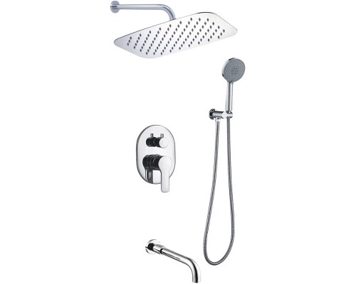 Душевая система Berges Ventas 3O 073009 Хром сильвер