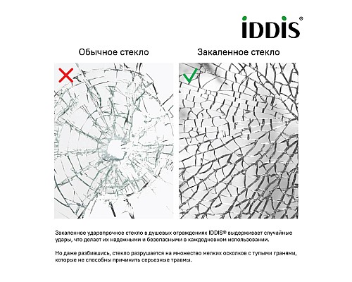 Душевая перегородка IDDIS Slide SLI8CS1i23