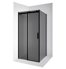 Душевой уголок Ambassador Benefit 120x100 Черный