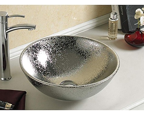 Раковина-чаша CeramaLux 41 7226SS Серебро