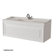 Тумба под раковину подвесная Caprigo Ponza 120 13515-B231 с ящиком