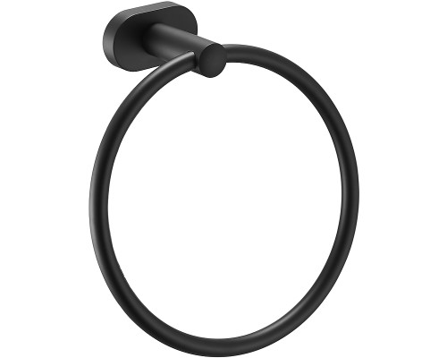Кольцо для полотенец Belz B901 B90104 Черное матовое