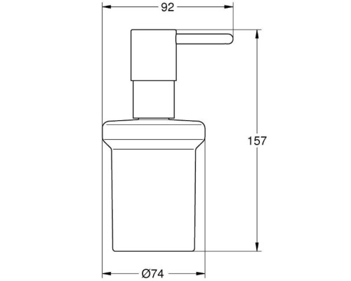 Дозатор для жидкого мыла Grohe Essentials 40394001 Хром