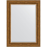 Зеркало Evoform Exclusive 109х79 BY 3472 с фацетом в багетной раме - Травленая бронза 99 мм