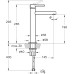 Смеситель для раковины Vitra Origin Медь