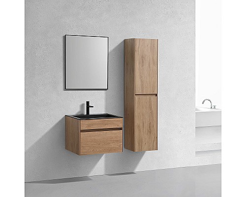 Тумба под раковину Vincea Chiara 60 VMC-2C600NO подвесная N.Oak