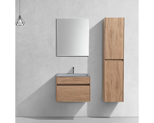 Тумба под раковину Vincea Chiara 60 VMC-2C600NO подвесная N.Oak