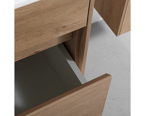 Тумба под раковину Vincea Chiara 60 VMC-2C600NO подвесная N.Oak