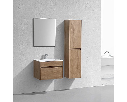 Тумба под раковину Vincea Chiara 60 VMC-2C600NO подвесная N.Oak