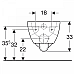 Унитаз подвесной Geberit Renova безободковый 5/6 л 36 см