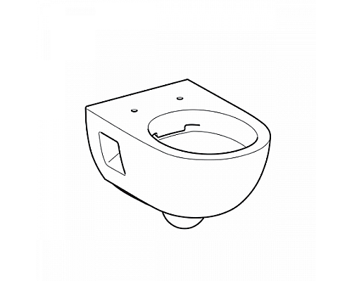 Унитаз подвесной Geberit Renova безободковый 5/6 л 36 см