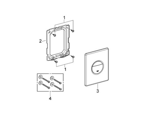 Накладная панель Grohe