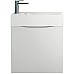 Тумба под раковину Art&Max Liberty-500-1D-SO-BL-L подвесная Белый глянец