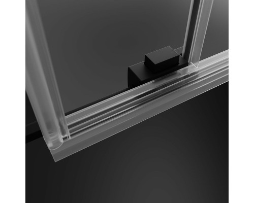 Душевая дверь Radaway Idea Black DWJ 140 R профиль Черный стекло прозрачное