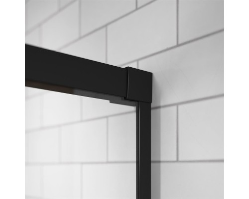 Душевая дверь Radaway Idea Black DWJ 140 R профиль Черный стекло прозрачное