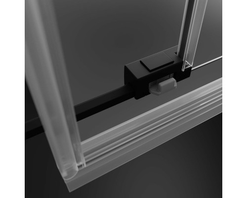 Душевая дверь Radaway Idea Black DWJ 140 R профиль Черный стекло прозрачное