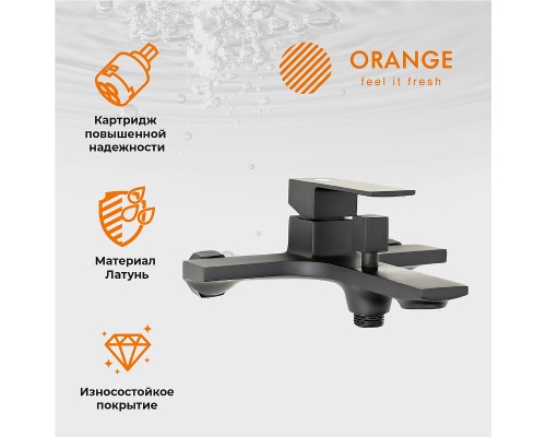 Душевая система Orange Lutz Черная