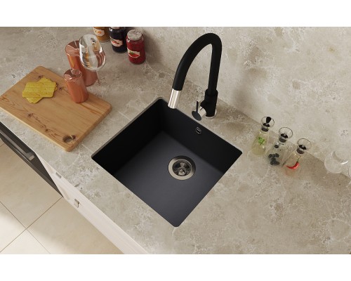 Кухонная мойка Florentina Вега-400 22.315.C0400.102 Черная