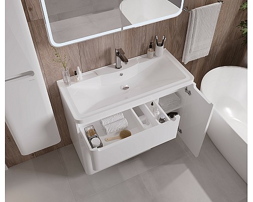 Тумба под раковину Grossman Адель 90 109004 Белая