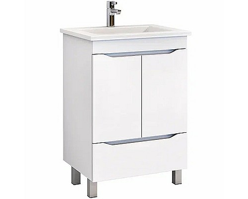 Тумба под раковину Vigo Grani 60 tn.tn.GRI.ELI.60.2D.1Y Белая