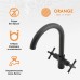 Смеситель для кухни Orange Mia Черный матовый