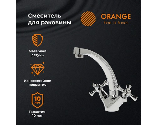 Смеситель для раковины Orange Classic M Хром
