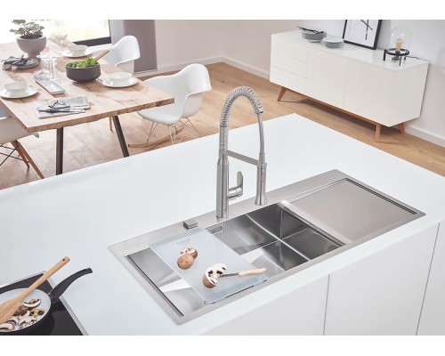 Кухонная мойка Grohe K1000 116 L Нержавеющая сталь