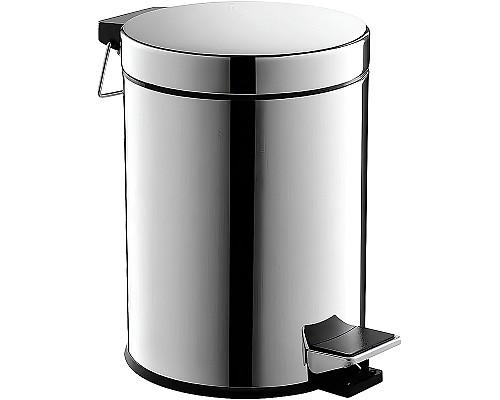 Ведро для мусора Haiba HB702 Хром