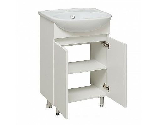 Тумба под раковину Runo Лада 50 00-00001162 Белая