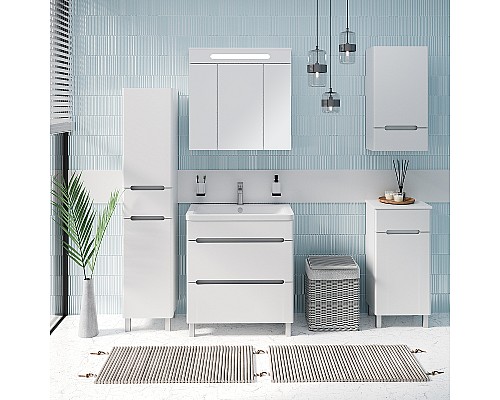 Подвесной шкаф Runo Парма 30 R 00-00001129 Белый