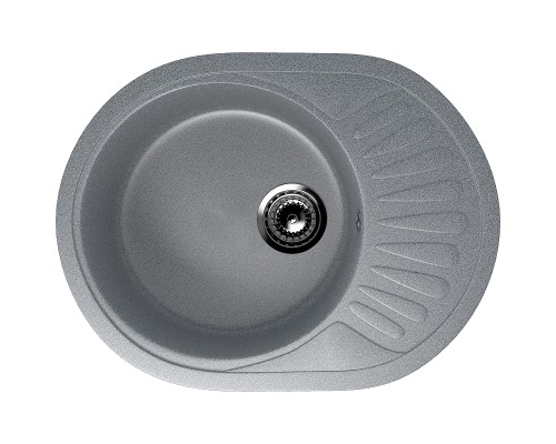 Кухонная мойка Ulgran Classic U-107m-309 Темно-серая