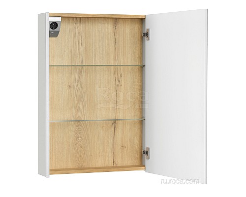 Зеркальный шкаф Roca UP 60 R ZRU9303025 белый глянец