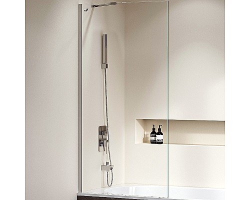 Шторка на ванну RGW Screens SC-150 80x150 351115008-11 профиль Хром стекло прозрачное