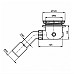 Сифон для душевого поддона Ideal Standard T8520AA Хром