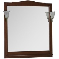 Зеркало Aquanet Амелия 90 орех