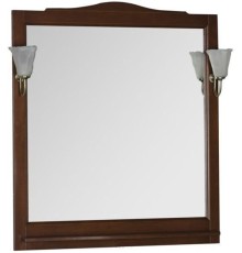 Зеркало Aquanet Амелия 90 орех