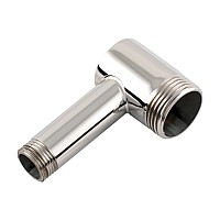 Уголок переходной 1" нар.р. - 1/2" нар.р.темный титан муар Сунержа 15-1506-0112