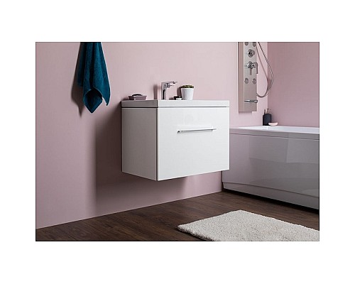 Тумба под раковину Aquanet Порто 70 241747 подвесной Белая