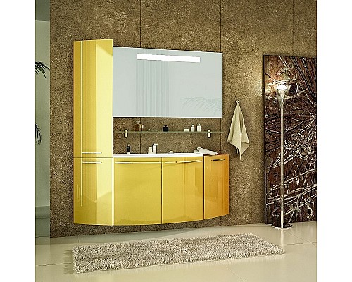 Подвесной шкаф De Aqua Тока 3 35 R 167493 угловой Белый