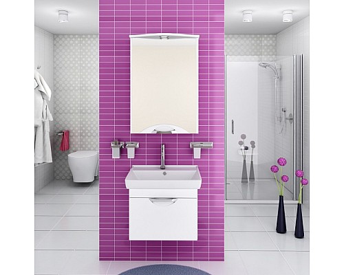 Зеркальный шкаф Runo Ибица 50 00000001075 правый