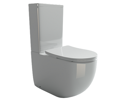 Чаша для унитаза-компакта Ceramica Nova Metropol с крышкой-сиденьем CN4001-B