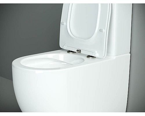 Чаша для унитаза-компакта Ceramica Nova Metropol с крышкой-сиденьем CN4001-B