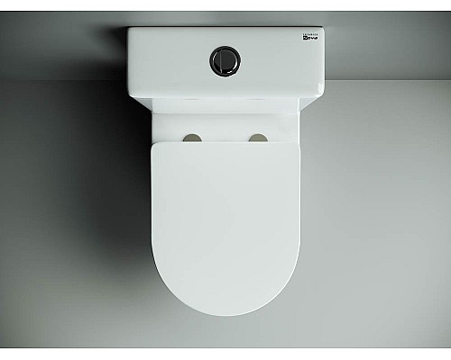 Чаша для унитаза-компакта Ceramica Nova Metropol с крышкой-сиденьем CN4001-B